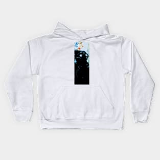 Dial Black Kids Hoodie